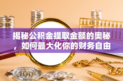 六横揭秘公积金提取金额的奥秘，如何最大化你的财务自由