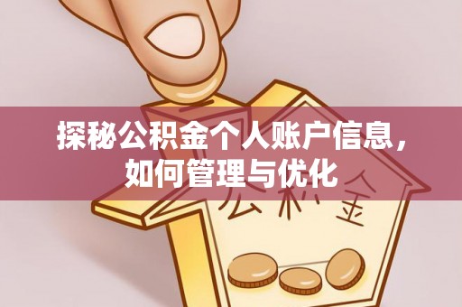 六横探秘公积金个人账户信息，如何管理与优化