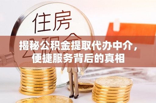 六横揭秘公积金提取代办中介，便捷服务背后的真相