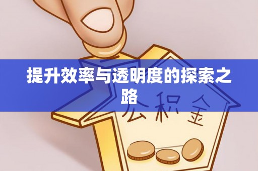 六横提升效率与透明度的探索之路