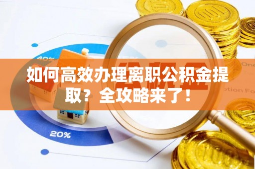 六横如何高效办理离职公积金提取？全攻略来了！