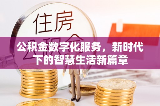 六横公积金数字化服务，新时代下的智慧生活新篇章