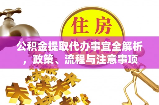 六横公积金提取代办事宜全解析，政策、流程与注意事项
