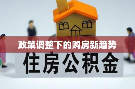 六横政策调整下的购房新趋势