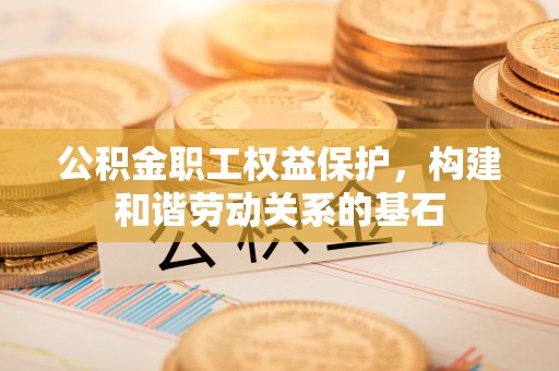 六横公积金职工权益保护，构建和谐劳动关系的基石