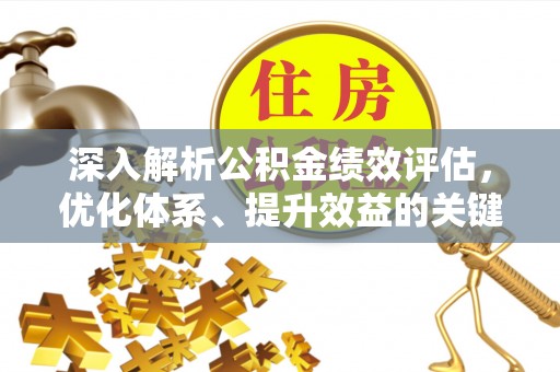 六横深入解析公积金绩效评估，优化体系、提升效益的关键路径