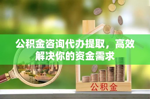 六横公积金咨询代办提取，高效解决你的资金需求