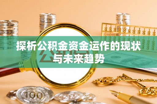 六横探析公积金资金运作的现状与未来趋势