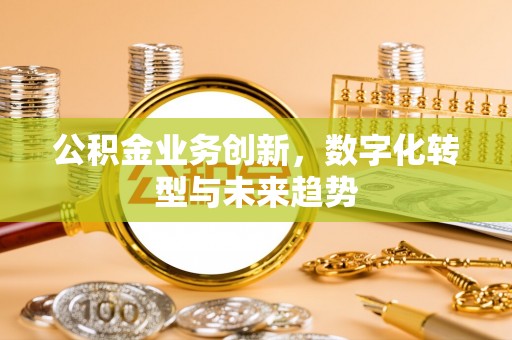 六横公积金业务创新，数字化转型与未来趋势